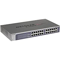 Los mejores  - Netgear JGS524E-200EUS - Smart switch gestionable (24 puertos Gigabit y montaje en bastidor) Gris
